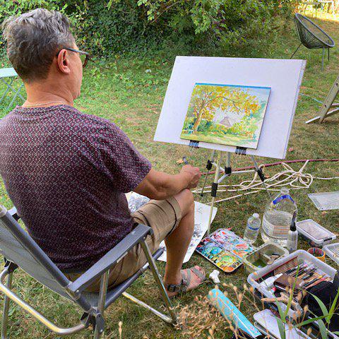 Ateliers aquarelle/portrait avec Askhat Khaydarov 1 samedi sur 2